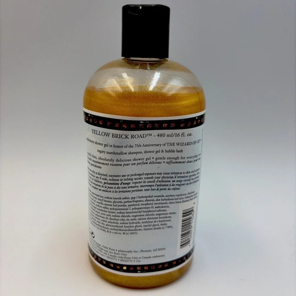Philosophy Yellow Brick Road Sugary Marshmallow Shampoo Shower Gel 16oz Discont.